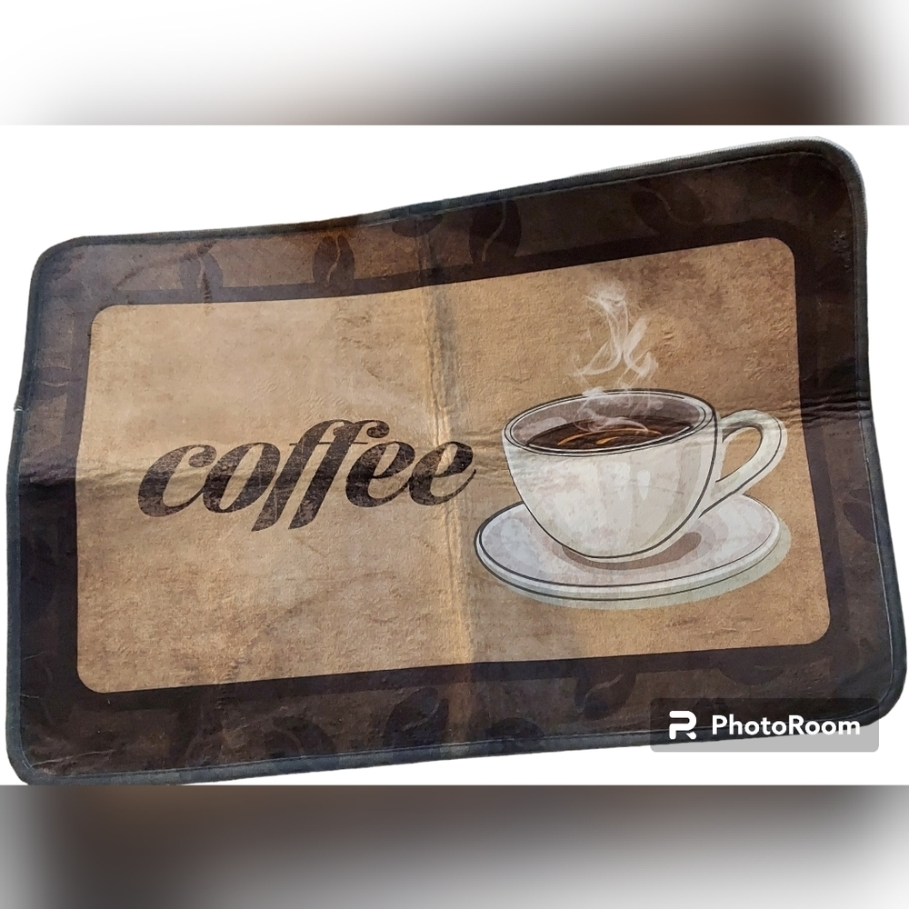 Kitchen Coffee Floor Rug/Mat